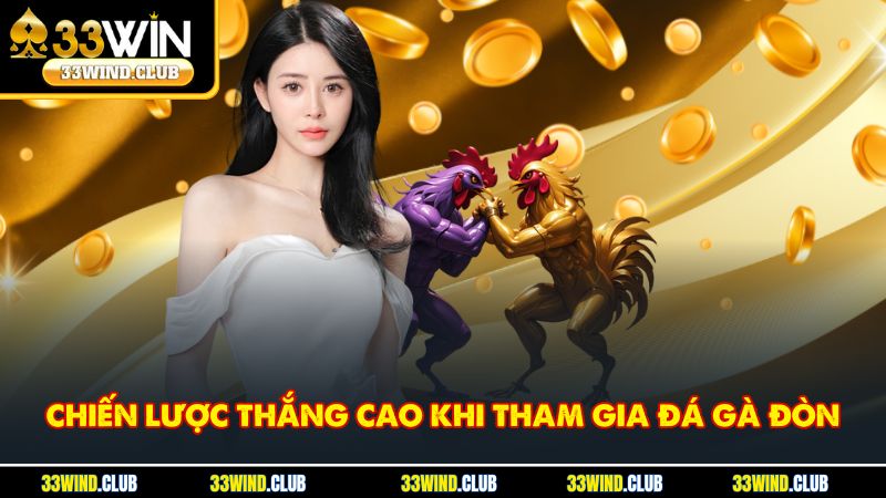 Chiến lược thắng cao khi tham gia đá gà đòn